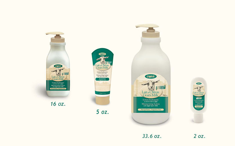 Canus vermont - Original fragrance goat's milk lotion-tube 5 oz